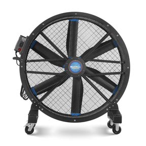 59" Portable Industrial Fan with Variable High-Efficiency PMSM Motor,Mobile High Volume Floor Fan for Warehouse,Workshop & Gym