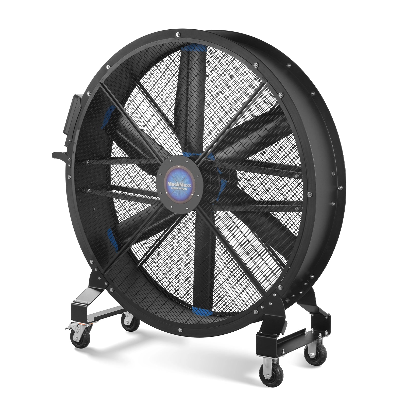 59" Portable Industrial Fan with Variable High-Efficiency PMSM Motor,Mobile High Volume Floor Fan for Warehouse,Workshop & Gym