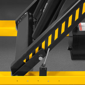 2200 lbs Capacity Stationary Electric Hydraulic Double Scissor Lift Table – 51.2" x 32.3" Platform, 70.1" Lift Height, UL Certified Motor, ELTD22