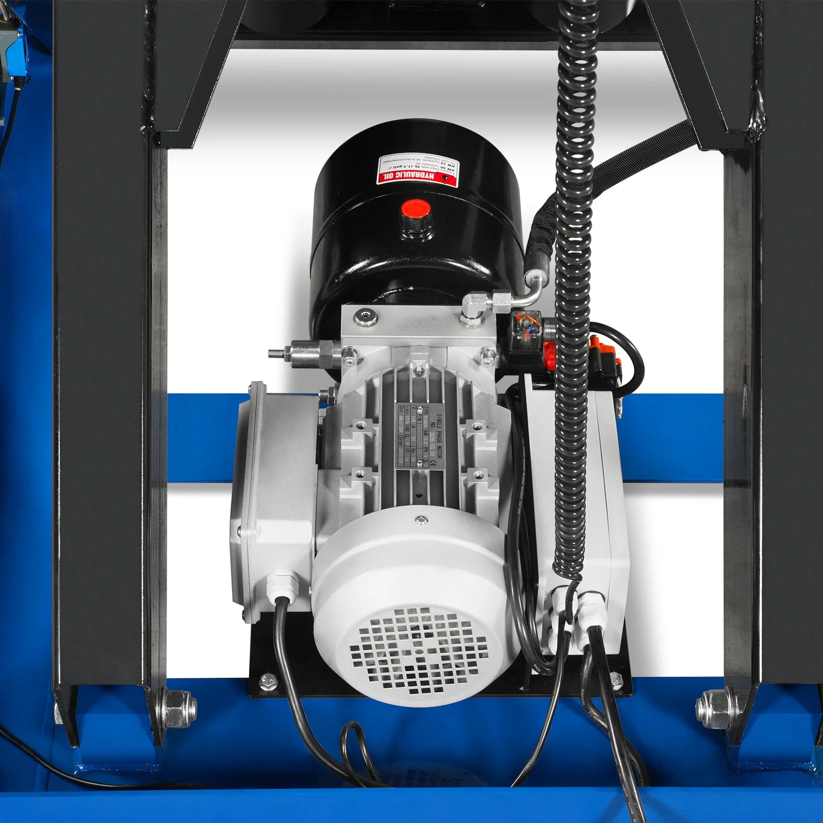 Wireless Remote Control Double Scissor Electric Hydraulic Lift Table, 2200lb Capacity, 51.2" x 32.3" Platform, 70" Lift Height, ELTD22
