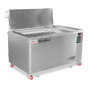 207 Gal / 785L Heavy Duty Industrial Ultrasonic Parts Washer, 28kHz 96 Transducers, Oil Skimmer, SS304 Tank, 22kW Heater, 208–240V 3 Phase Power