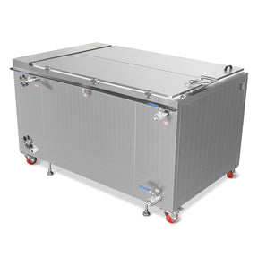 207 Gal / 785L Heavy Duty Industrial Ultrasonic Parts Washer, 28kHz 96 Transducers, SS304 Tank, 22kW Heater, 208–240V 3 Phase Power