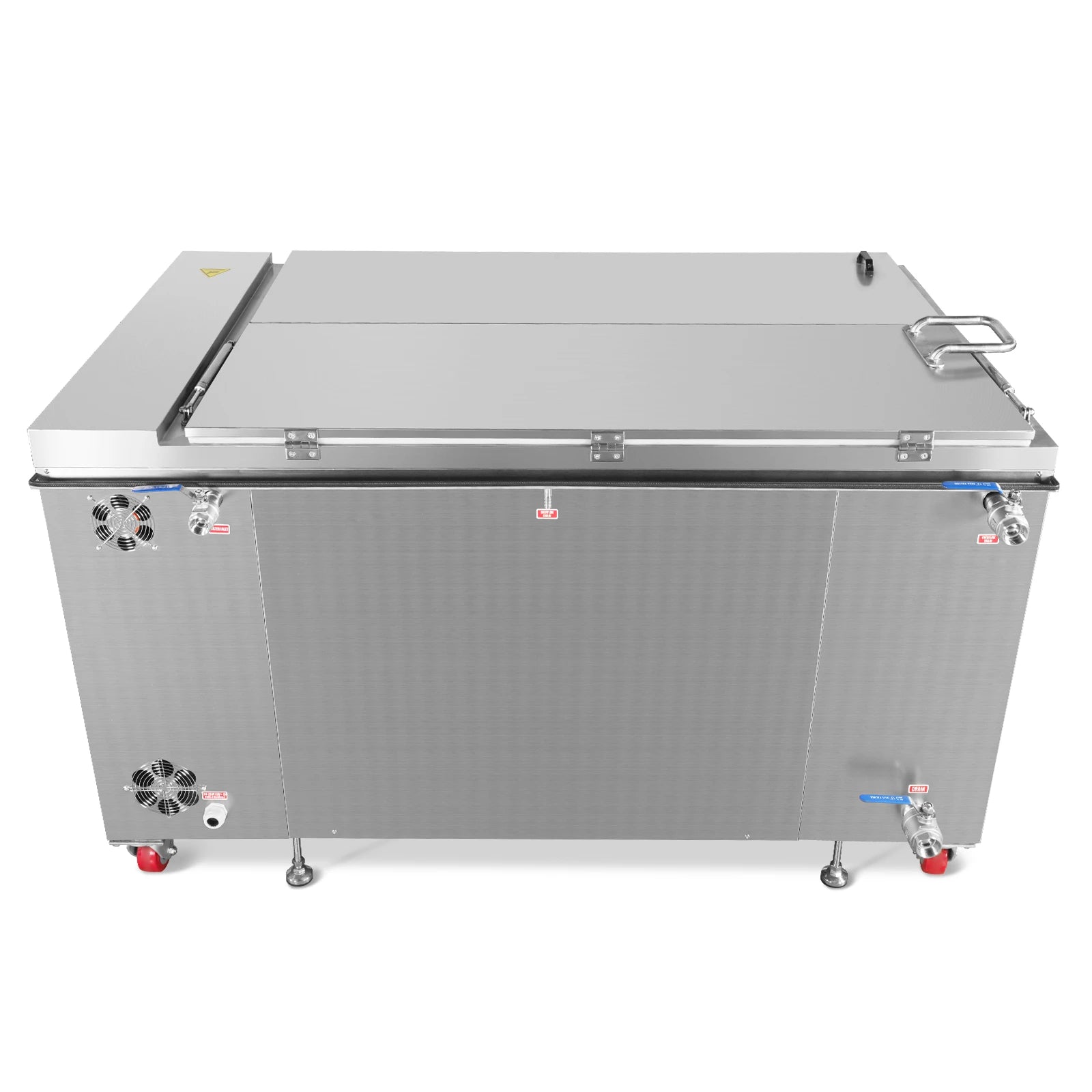 207 Gal / 785L Heavy Duty Industrial Ultrasonic Parts Washer, 28kHz 96 Transducers, SS304 Tank, 22kW Heater, 208–240V 3 Phase Power