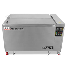207 Gal / 785L Heavy Duty Industrial Ultrasonic Parts Washer, 28kHz 96 Transducers, SS304 Tank, 22kW Heater, 208–240V 3 Phase Power