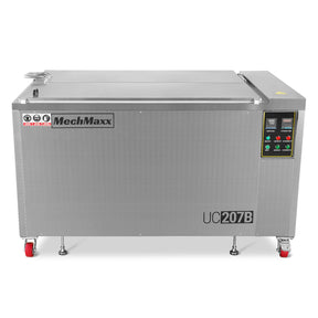 207 Gal / 785L Heavy Duty Industrial Ultrasonic Parts Washer, 28kHz 96 Transducers, SS304 Tank, 22kW Heater, 208–240V 3 Phase Power