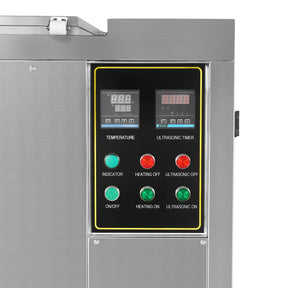 207 Gal / 785L Heavy Duty Industrial Ultrasonic Parts Washer, 28kHz 96 Transducers, SS304 Tank, 22kW Heater, 208–240V 3 Phase Power