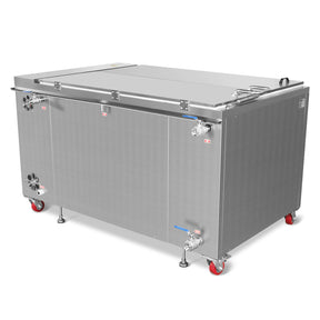 207 Gal / 785L Heavy Duty Industrial Ultrasonic Parts Washer, 28kHz 96 Transducers, SS304 Tank, 22kW Heater, 208–240V 3 Phase Power
