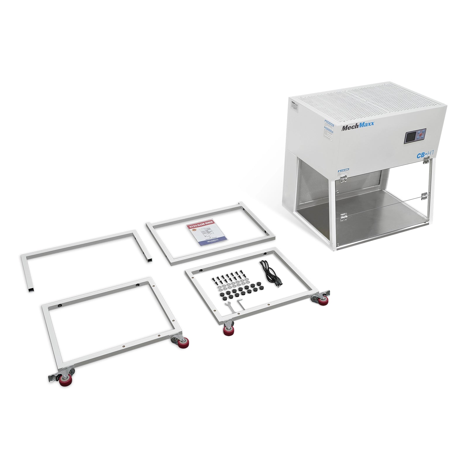 33.9″ Wide CB-H1 Horizontal Laminar Flow Clean Bench with HEPA Filtration & UV Sterilization | ISO Class 5