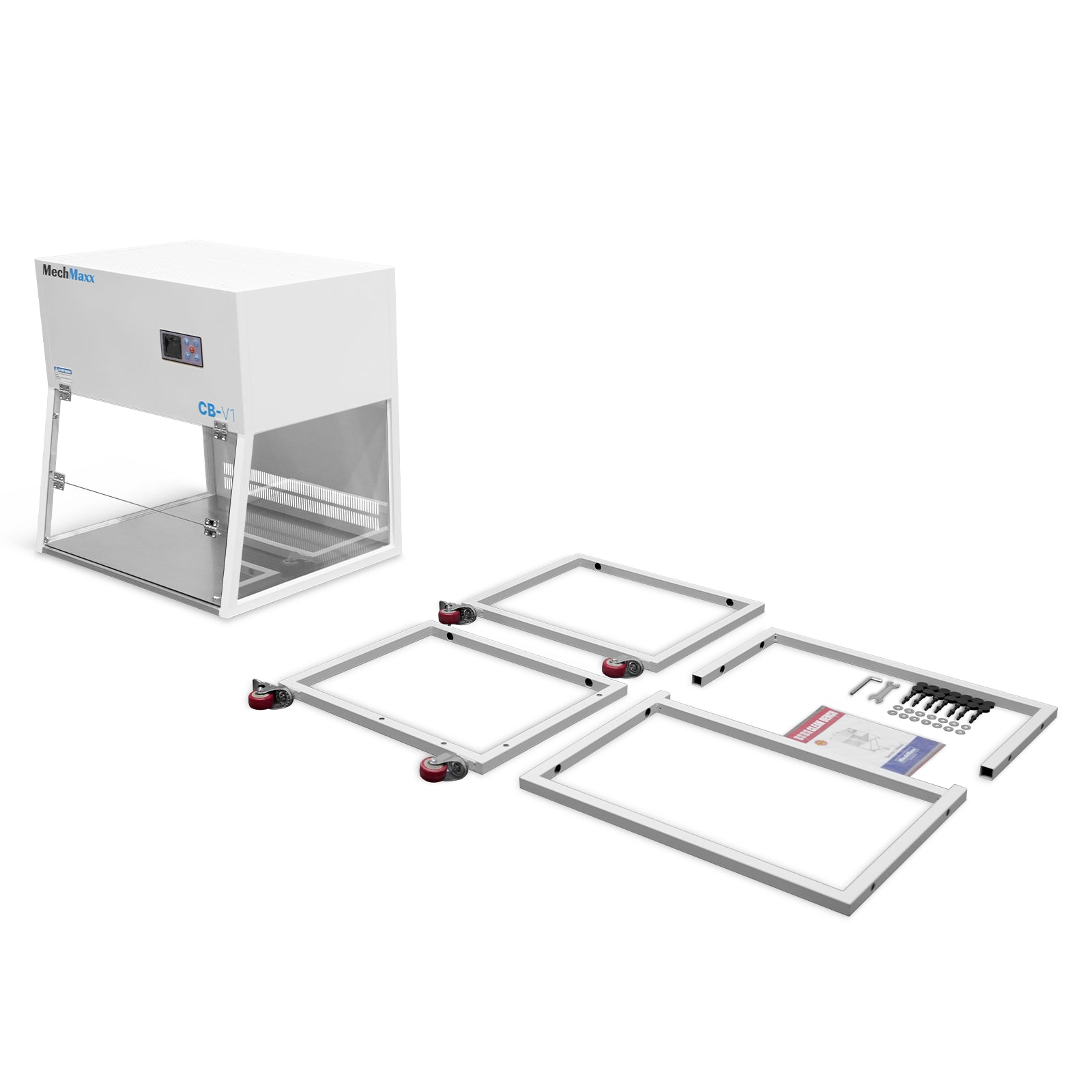 33.9″ Wide CB-V1 Vertical Laminar Flow Clean Bench with HEPA Filtration & UV Sterilization | ISO Class 5
