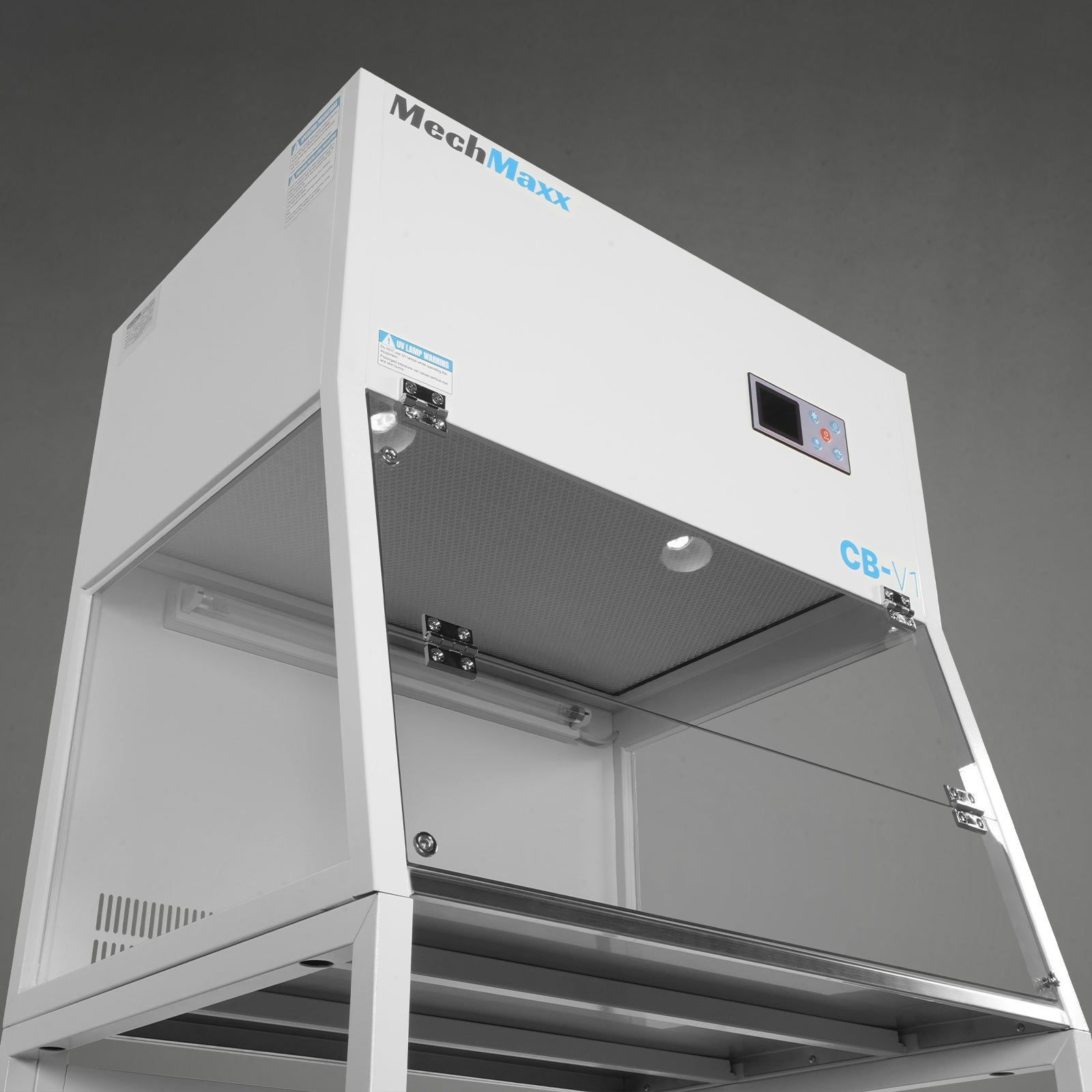 33.9″ Wide CB-V1 Vertical Laminar Flow Clean Bench with HEPA Filtration & UV Sterilization | ISO Class 5