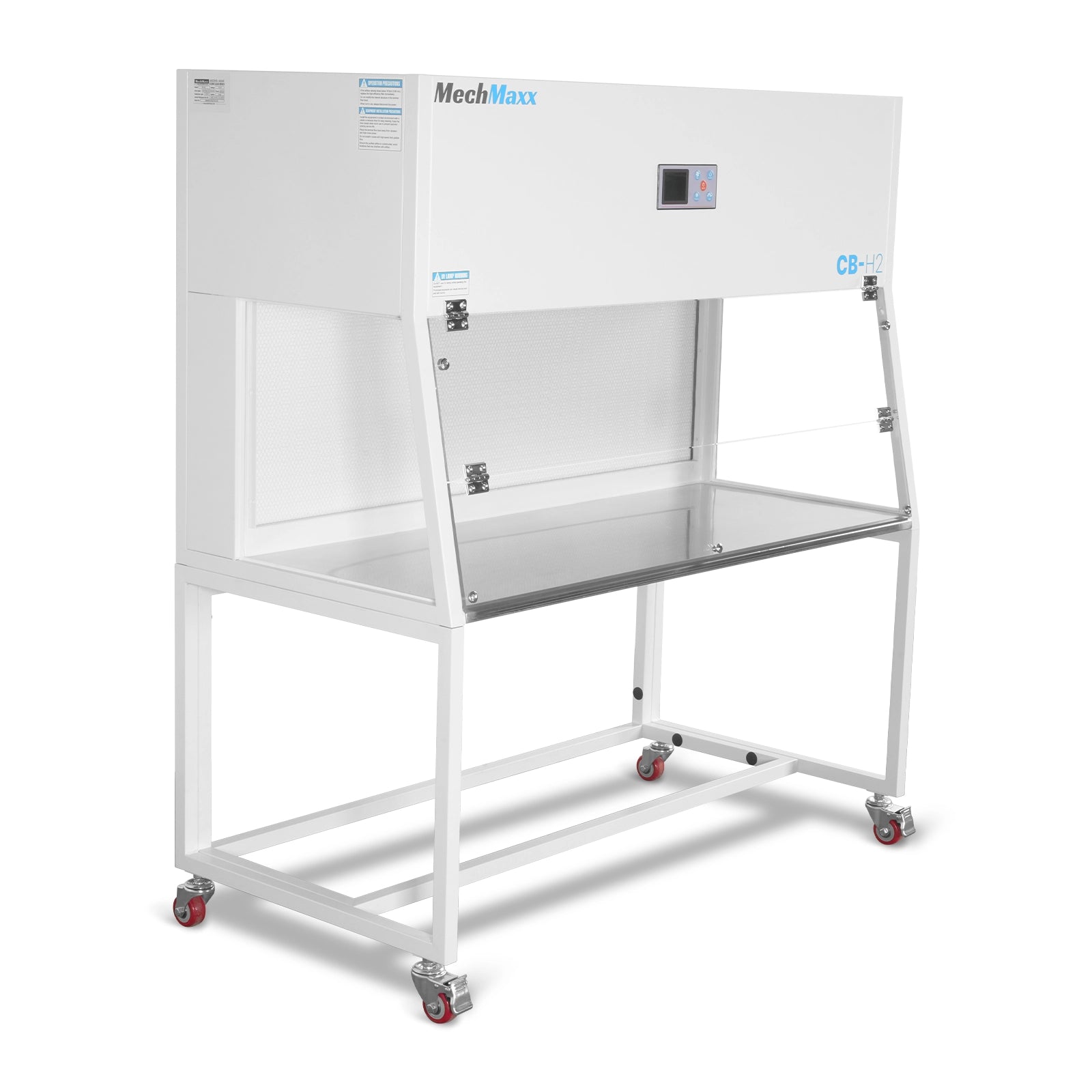 53.5″ Wide CB-H2 Horizontal Laminar Flow Clean Bench with HEPA Filtration & UV Sterilization | ISO Class 5