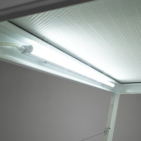 33.9″ Wide CB-V1 Vertical Laminar Flow Clean Bench with HEPA Filtration & UV Sterilization | ISO Class 5