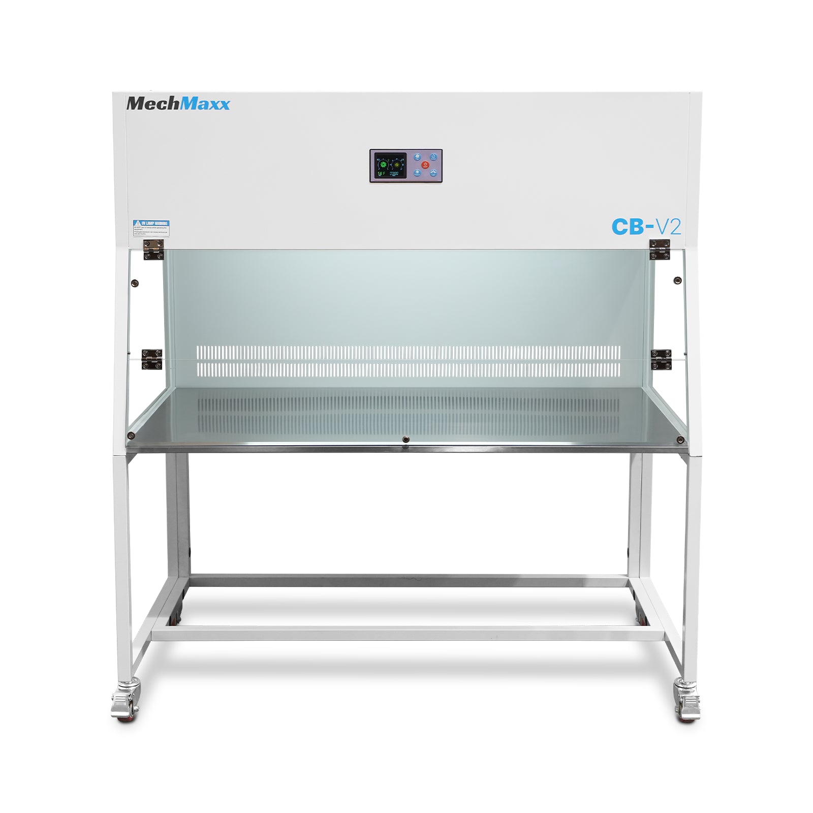 53.5″ Wide CB-V2 Vertical Laminar Flow Clean Bench with HEPA Filtration & UV Sterilization | ISO Class 5