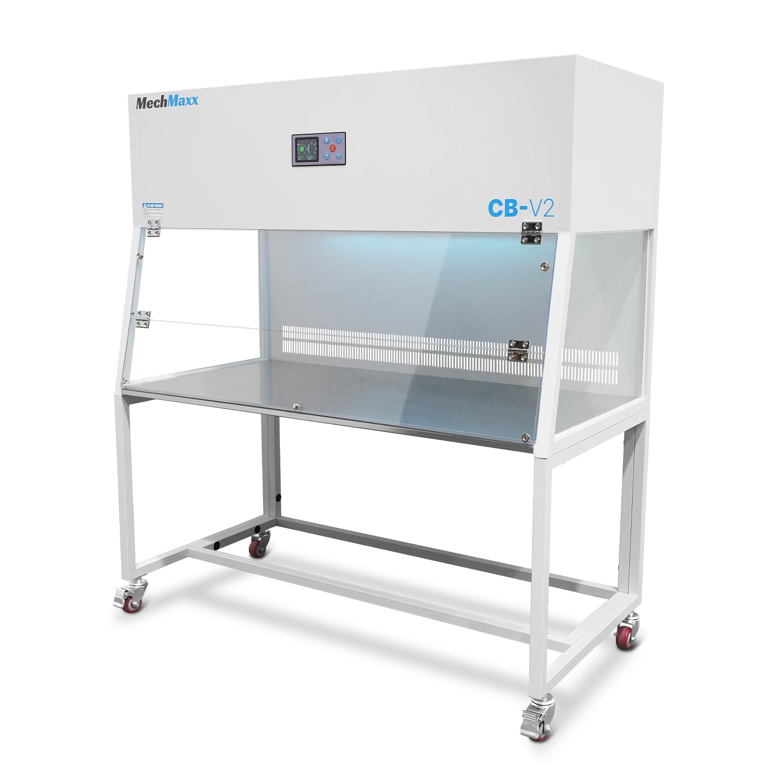 53.5″ Wide CB-V2 Vertical Laminar Flow Clean Bench with HEPA Filtration & UV Sterilization | ISO Class 5