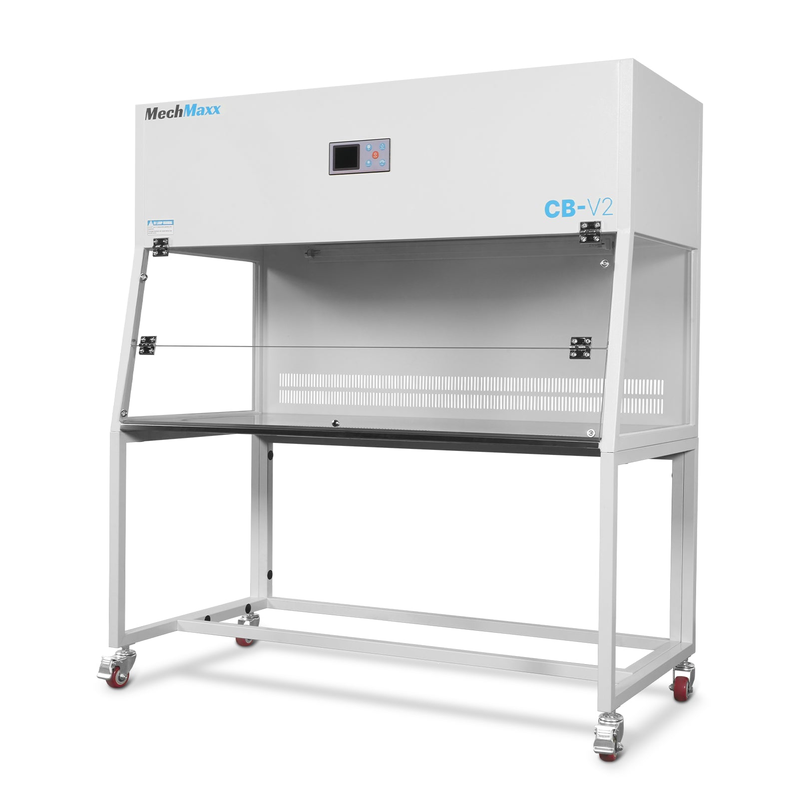 53.5″ Wide CB-V2 Vertical Laminar Flow Clean Bench with HEPA Filtration & UV Sterilization | ISO Class 5