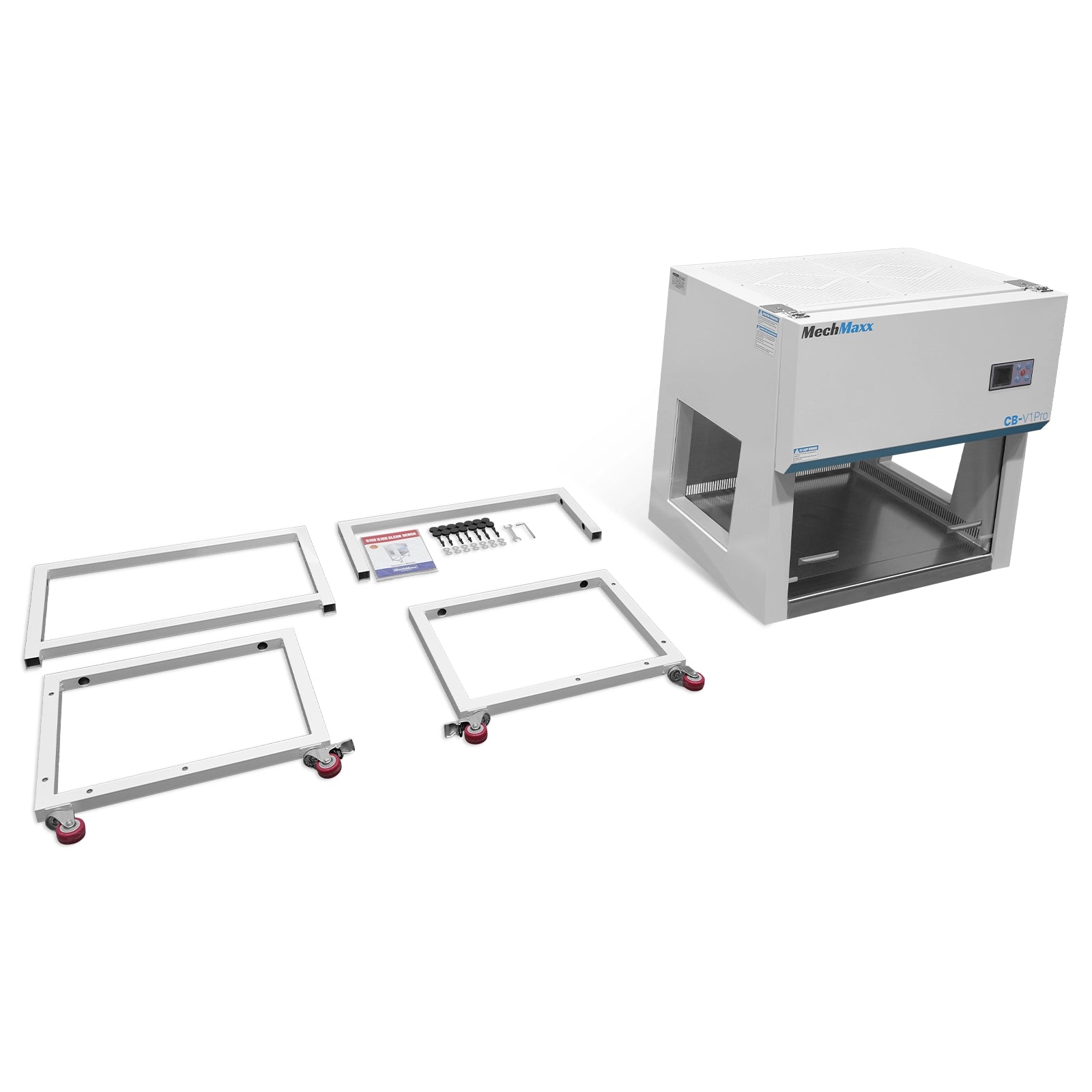 39″ Wide CB-V1Pro Vertical Laminar Flow Clean Bench with HEPA Filtration & UV Sterilization | ISO Class 5