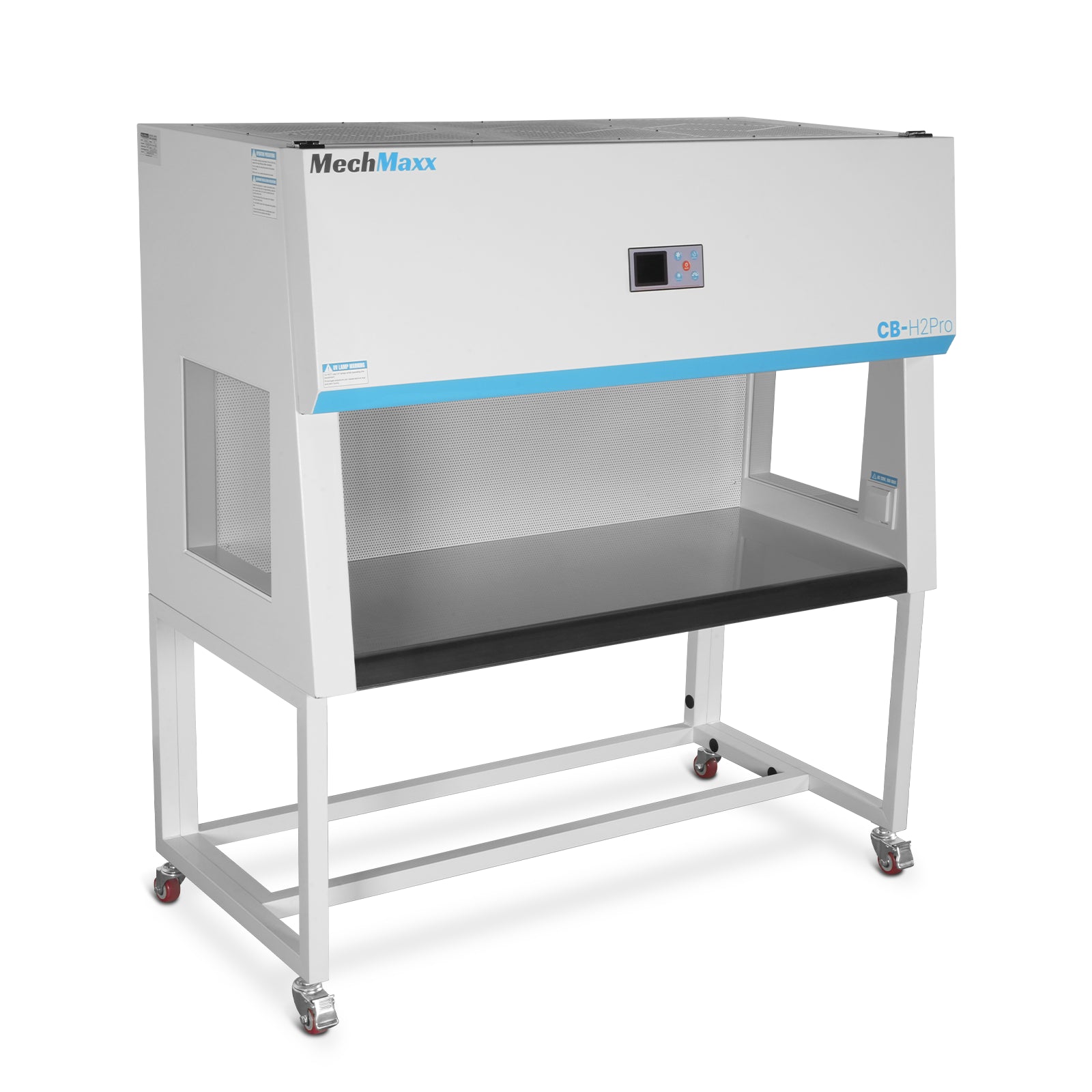 57.5″ Wide CB-H2Pro Horizontal Laminar Flow Clean Bench with HEPA Filtration & UV Sterilization | ISO Class 5
