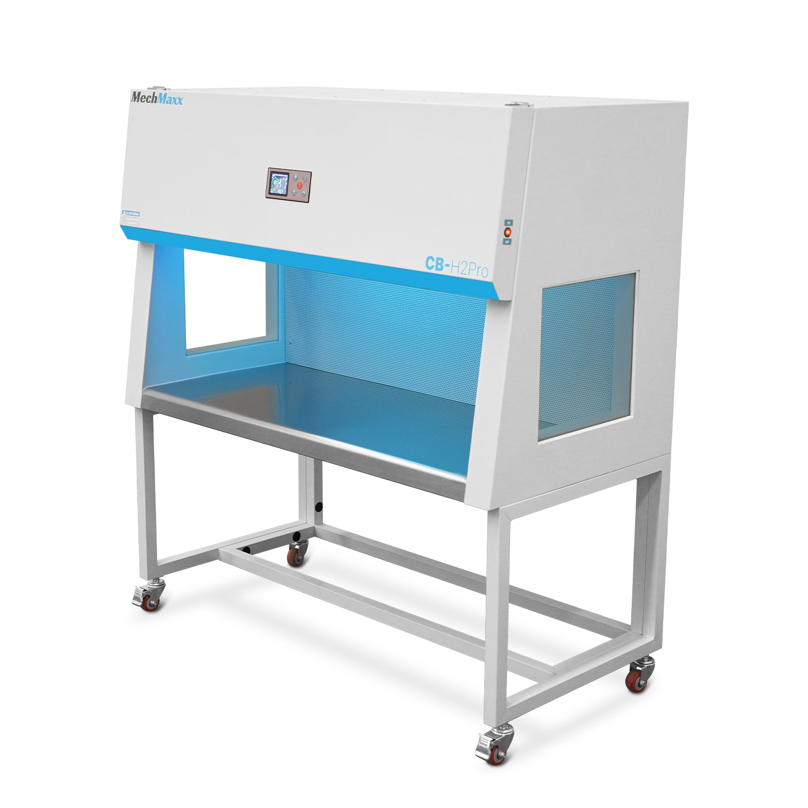 57.5″ Wide CB-H2Pro Horizontal Laminar Flow Clean Bench with HEPA Filtration & UV Sterilization | ISO Class 5