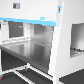 57.5″ Wide CB-V2Pro Vertical Laminar Flow Clean Bench with HEPA Filtration & UV Sterilization | ISO Class 5