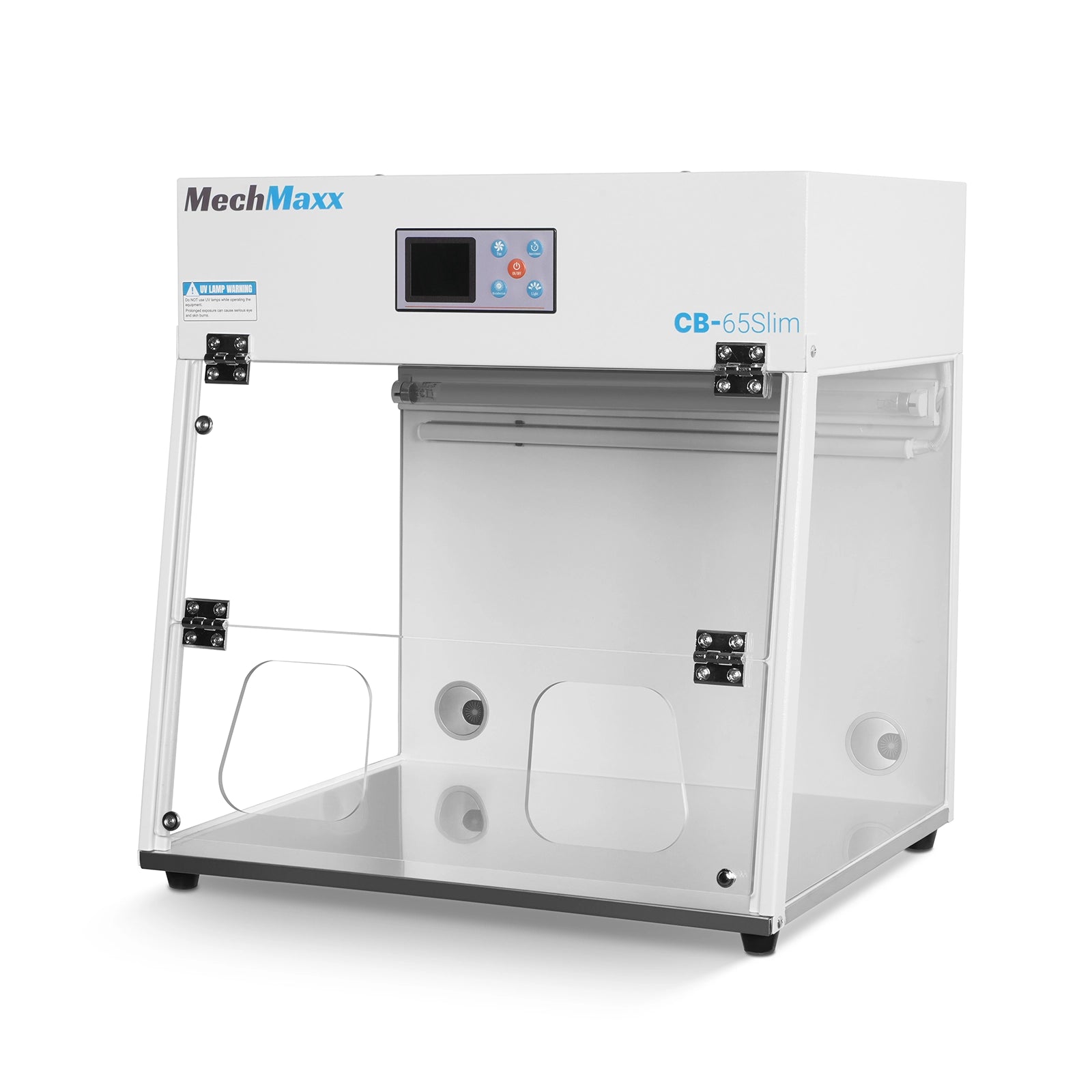 26" Wide CB-65Slim Desktop Vertical Laminar Flow Clean Bench with HEPA Filtration & UV Sterilization | ISO Class 5