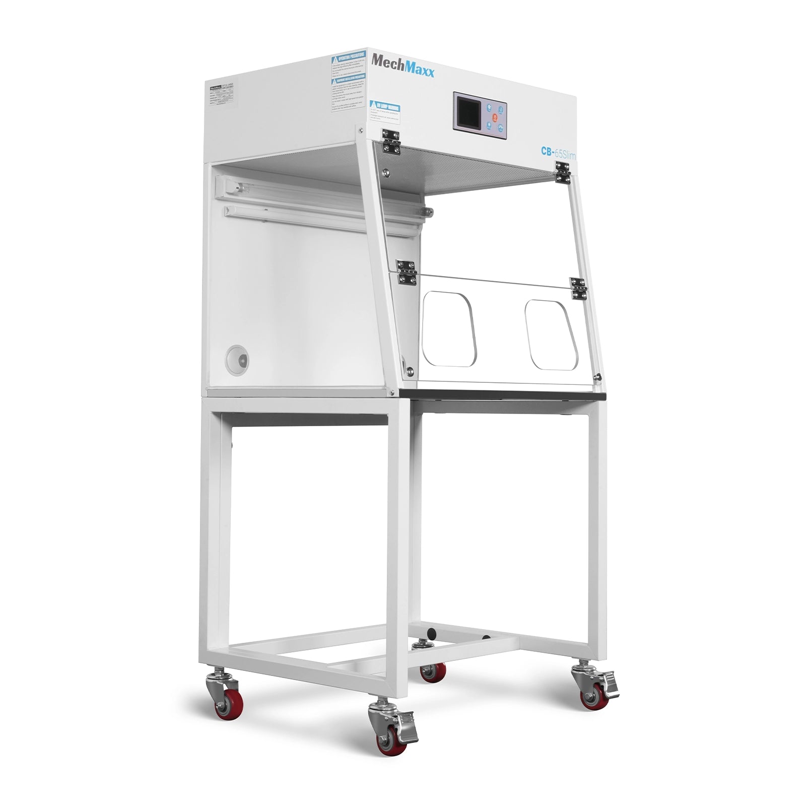 26" Wide CB-65Slim Desktop Vertical Laminar Flow Clean Bench with HEPA Filtration & UV Sterilization | ISO Class 5