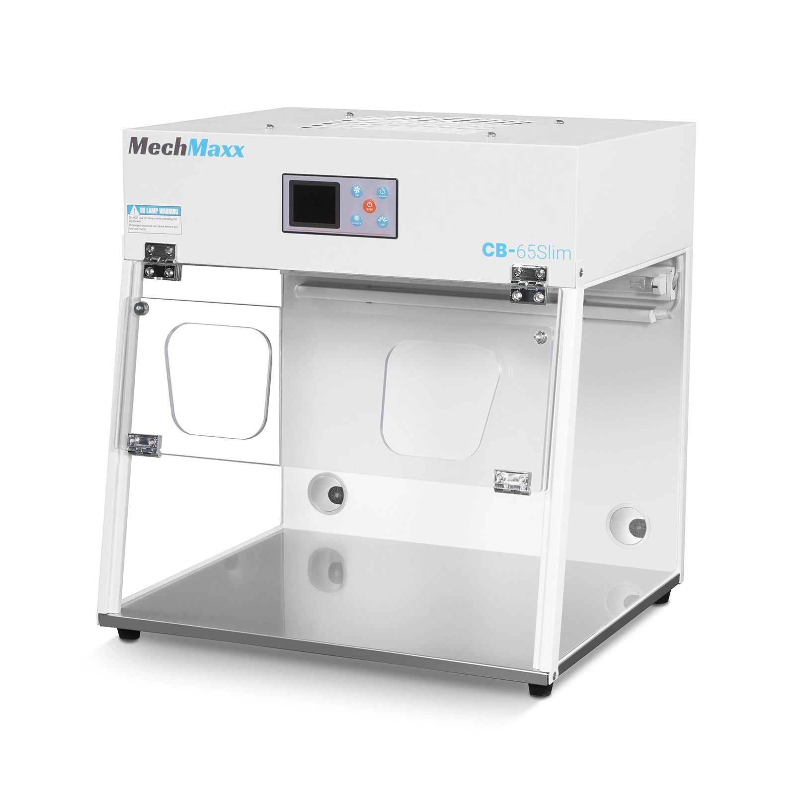 26" Wide CB-65Slim Desktop Vertical Laminar Flow Clean Bench with HEPA Filtration & UV Sterilization | ISO Class 5