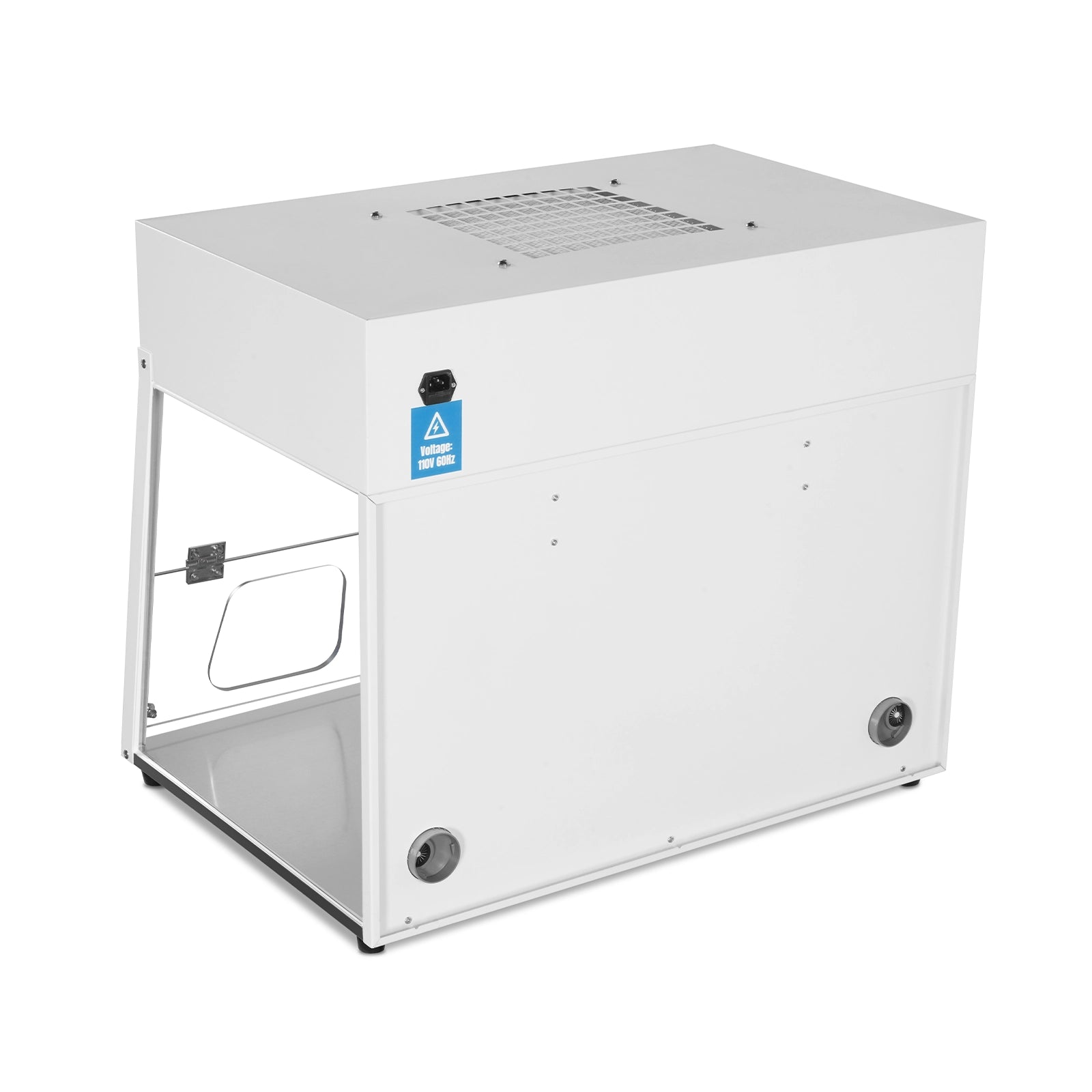 31.9" Wide CB-80Slim Desktop Vertical Laminar Flow Clean Bench with HEPA Filtration & UV Sterilization | ISO Class 5