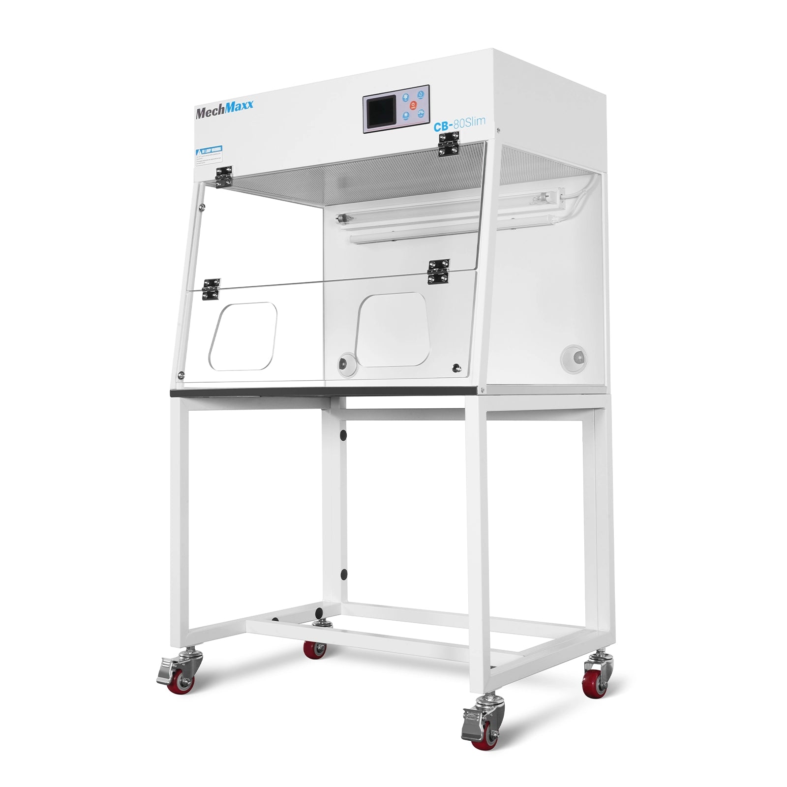 31.9" Wide CB-80Slim Desktop Vertical Laminar Flow Clean Bench with HEPA Filtration & UV Sterilization | ISO Class 5