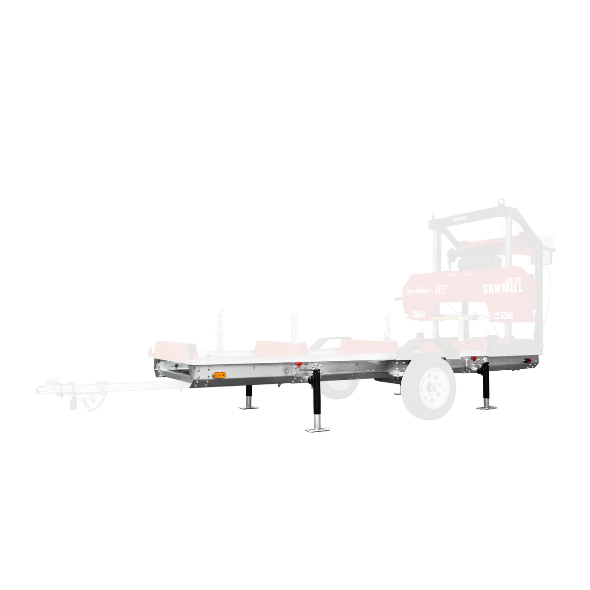 Primary Sub-Frame for Sawmill Trailer , 13' Track Length ( Compatible for SM-32 )