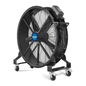 47" Portable Industrial Fan with Variable High-Efficiency PMSM Motor,Mobile High Volume Floor Fan for Warehouse,Workshop & Gym