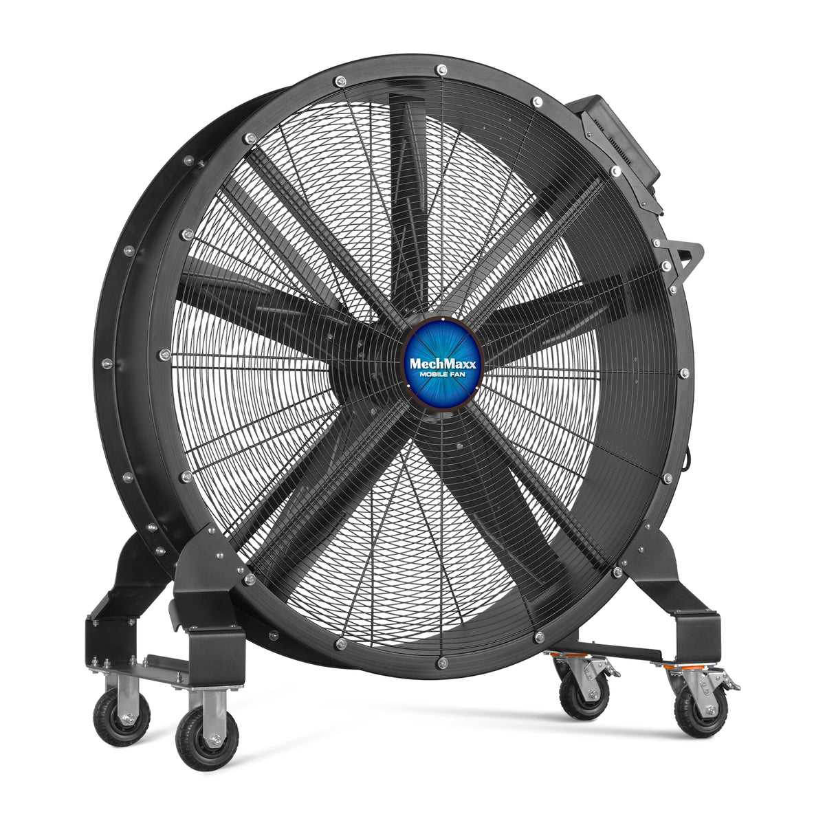 47" Portable Industrial Fan with High-Efficiency PMSM Motor,Mobile High Volume Floor Fan for Warehouse,Workshop & Gym