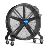 47" Portable Industrial Fan with Variable High-Efficiency PMSM Motor,Mobile High Volume Floor Fan for Warehouse,Workshop & Gym