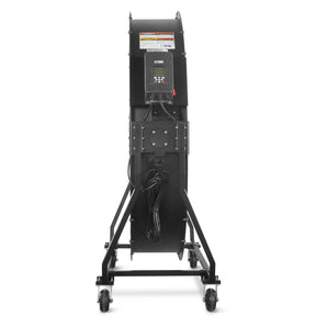 59" Portable Industrial Fan with Variable High-Efficiency PMSM Motor,Tiltable Mobile High Volume Floor Fan for Warehouse,Workshop & Gym