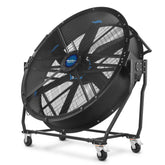 59" Portable Industrial Fan with Variable High-Efficiency PMSM Motor,Tiltable Mobile High Volume Floor Fan for Warehouse,Workshop & Gym