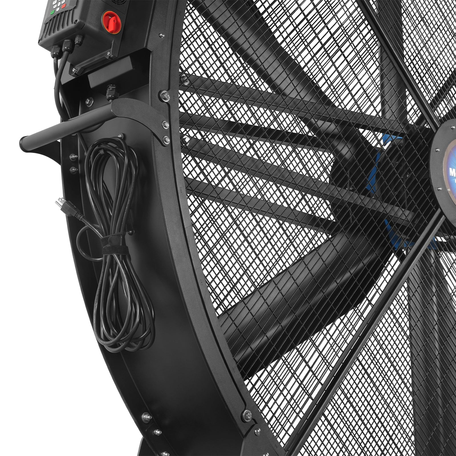 79" Portable Industrial Fan with High-Efficiency PMSM Motor,Mobile High Volume Floor Fan for Warehouse,Workshop & Gym