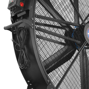79" Portable Industrial Fan with High-Efficiency PMSM Motor,Mobile High Volume Floor Fan for Warehouse,Workshop & Gym