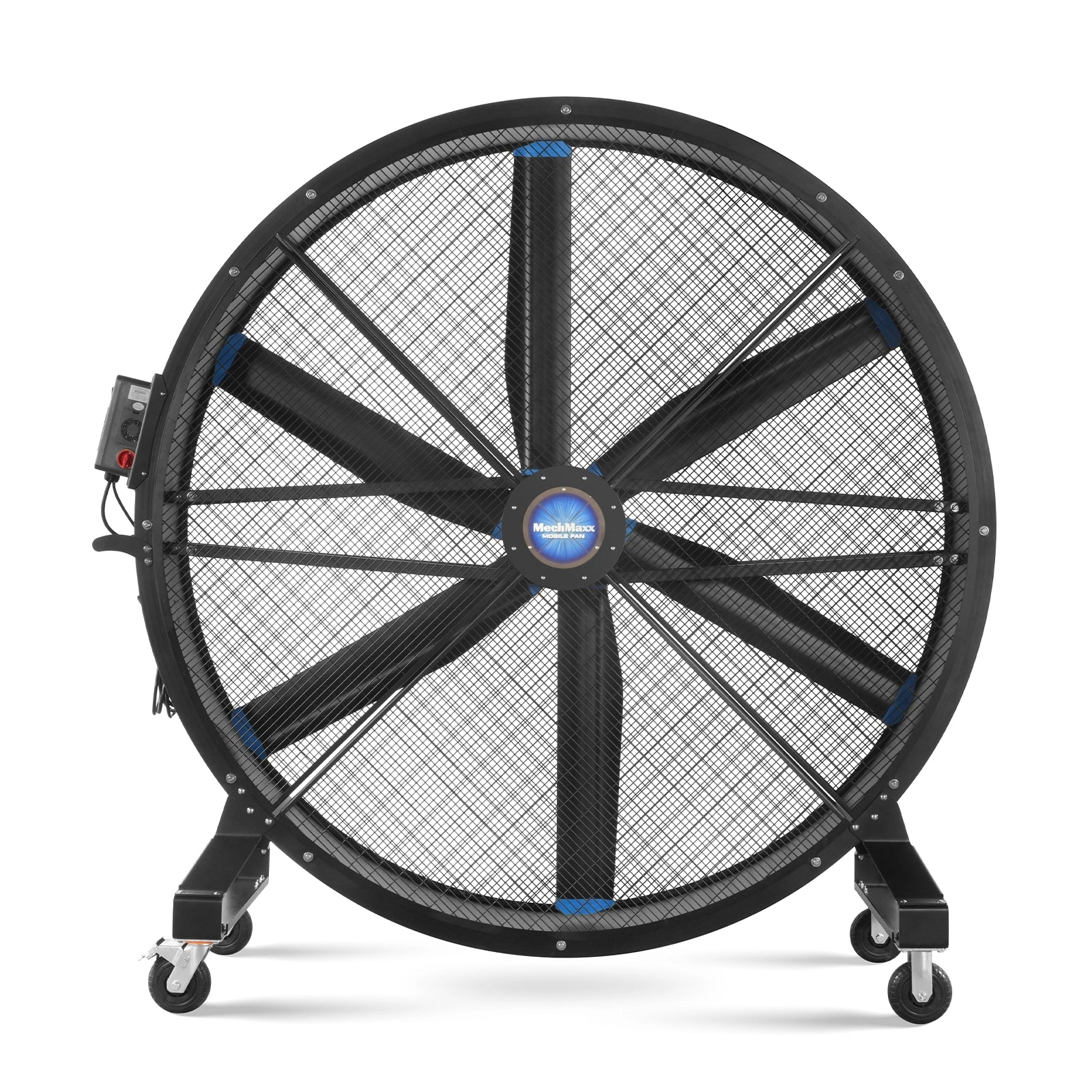 79" Portable Industrial Fan with High-Efficiency PMSM Motor,Mobile High Volume Floor Fan for Warehouse,Workshop & Gym
