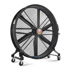 79" Portable Industrial Fan with High-Efficiency PMSM Motor,Mobile High Volume Floor Fan for Warehouse,Workshop & Gym