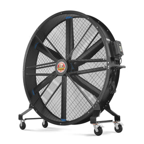 79" Portable Industrial Fan with High-Efficiency PMSM Motor,Mobile High Volume Floor Fan for Warehouse,Workshop & Gym