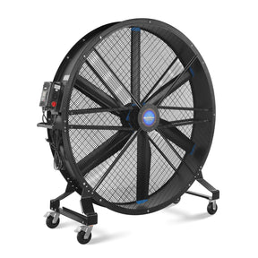 79" Portable Industrial Fan with High-Efficiency PMSM Motor,Mobile High Volume Floor Fan for Warehouse,Workshop & Gym
