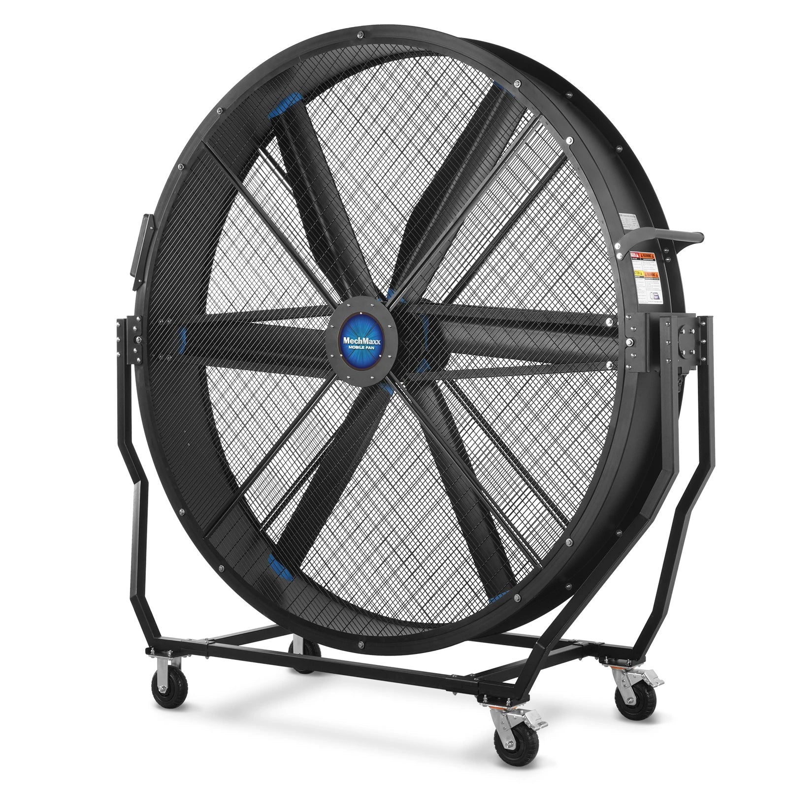 79" Portable Industrial Fan with Variable High-Efficiency PMSM Motor,Tiltable Mobile High Volume Floor Fan for Warehouse,Workshop & Gym