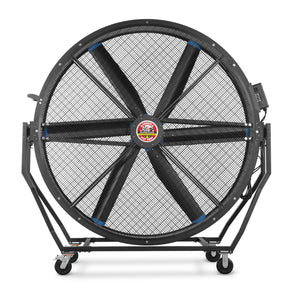 79" Portable Industrial Fan with Variable High-Efficiency PMSM Motor,Tiltable Mobile High Volume Floor Fan for Warehouse,Workshop & Gym