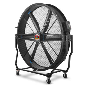 79" Portable Industrial Fan with Variable High-Efficiency PMSM Motor,Tiltable Mobile High Volume Floor Fan for Warehouse,Workshop & Gym