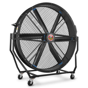 79" Portable Industrial Fan with Variable High-Efficiency PMSM Motor,Tiltable Mobile High Volume Floor Fan for Warehouse,Workshop & Gym