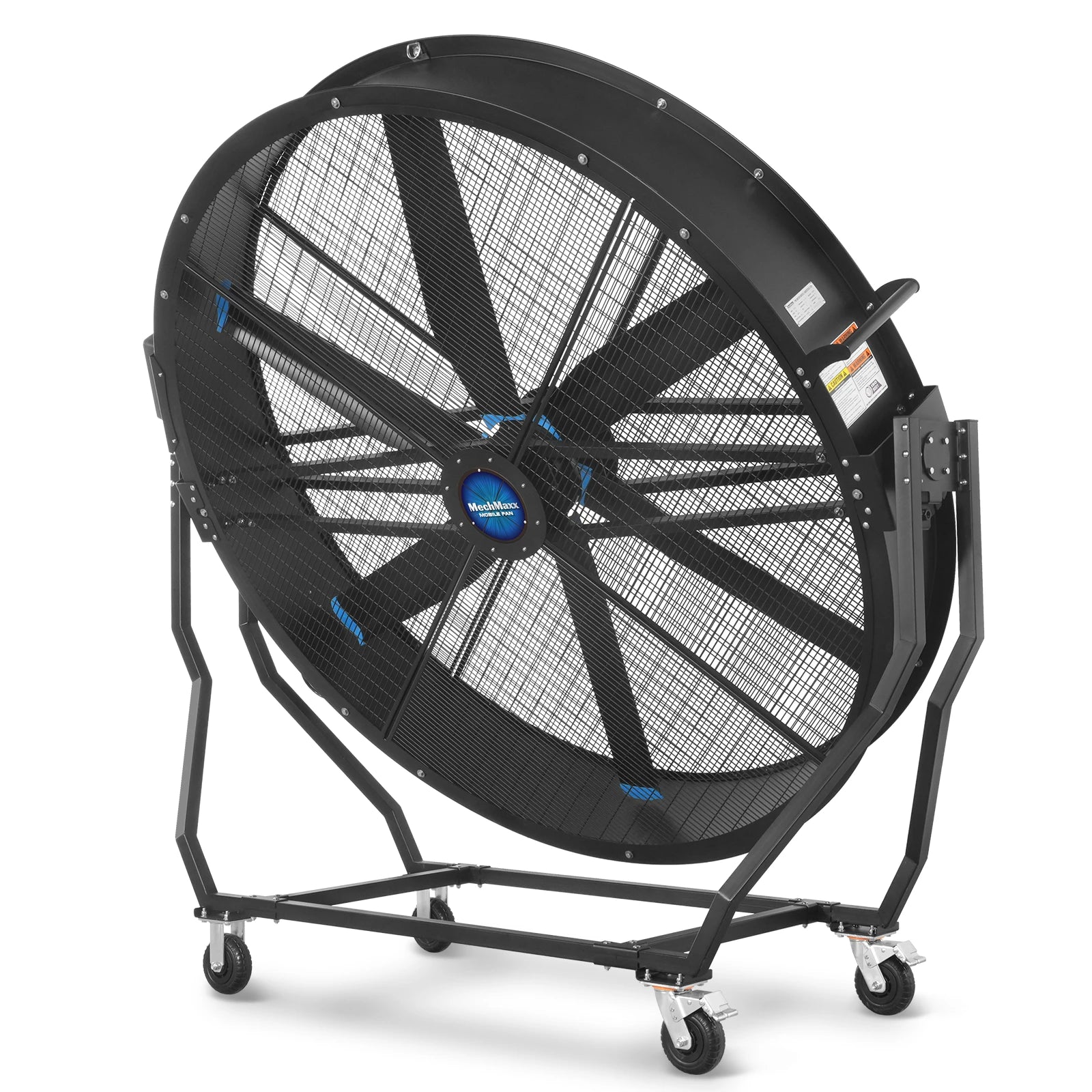 79" Portable Industrial Fan with Variable High-Efficiency PMSM Motor,Tiltable Mobile High Volume Floor Fan for Warehouse,Workshop & Gym