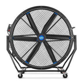 79" Portable Industrial Fan with Variable High-Efficiency PMSM Motor,Tiltable Mobile High Volume Floor Fan for Warehouse,Workshop & Gym