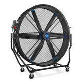 79" Portable Industrial Fan with Variable High-Efficiency PMSM Motor,Tiltable Mobile High Volume Floor Fan for Warehouse,Workshop & Gym