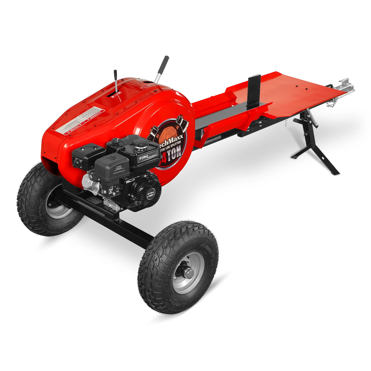 34 Ton Kinetic Log Splitter, 7 HP Ducar Gasoline Engine, 28" Log Diameter Capacity, 3-Sec Cycle Time, KT34