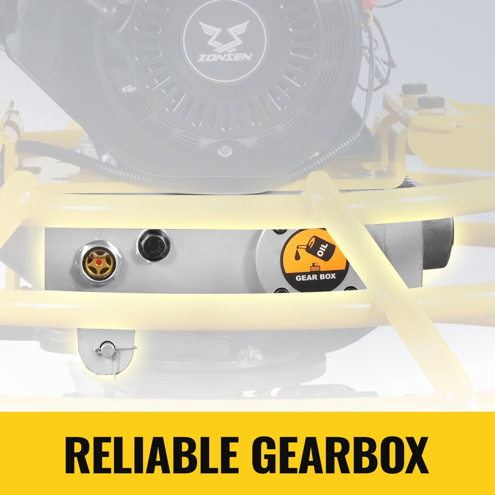 5.8 HP 36 in Walk-Behind Concrete Power Trowel with Blades and Float Pan, PT36Z