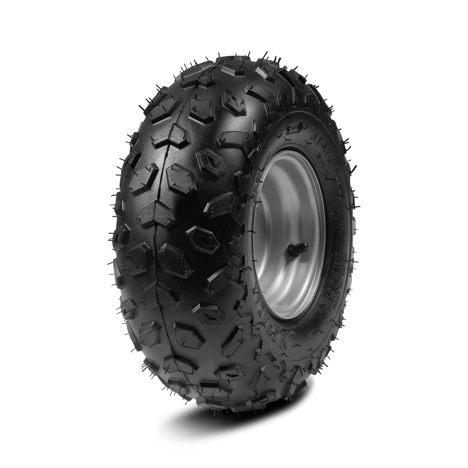 Right Rear Tire for Wood Chipper GS650 and Stump Grinder ( SKU: 110100, 110101, 130200, 130300, 130300R, 130400, 130400Y )